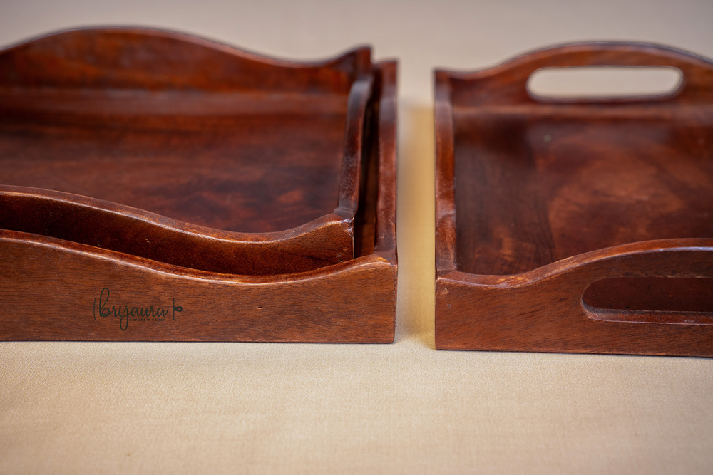 Wave Edge Tray (Set of 3) - Image 3