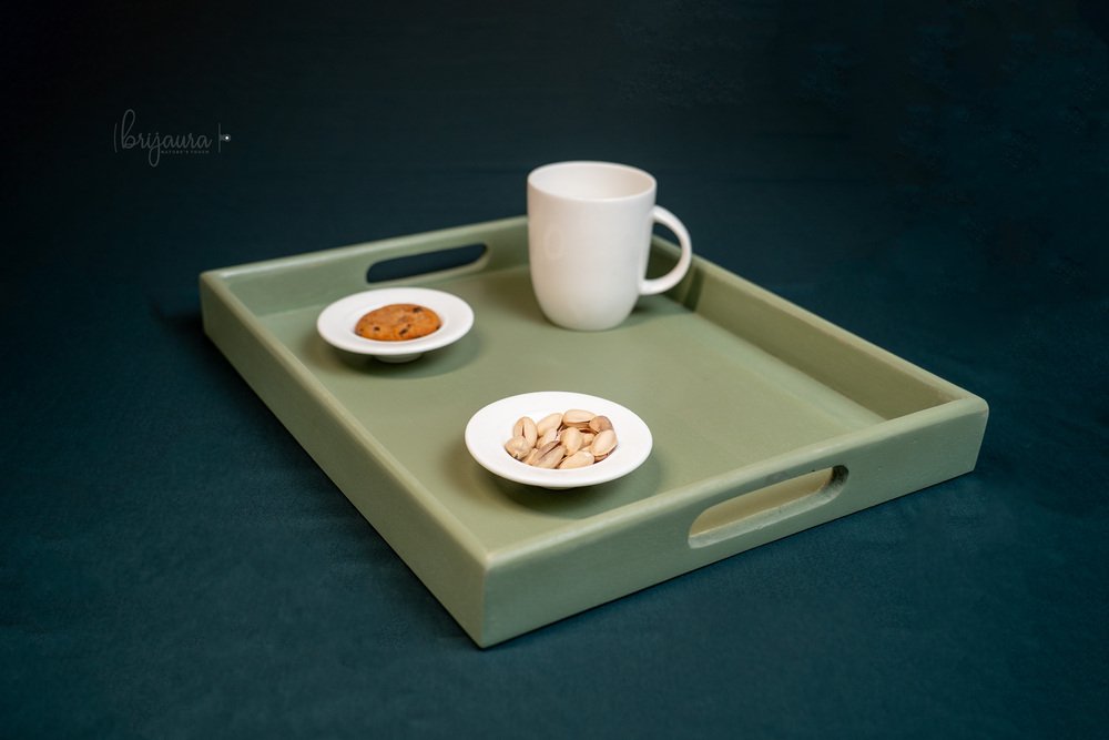 Pastel Leaf Tray